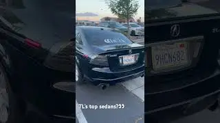 Acura TL&rsquo;s in the top sedans category? #acura #car #honda