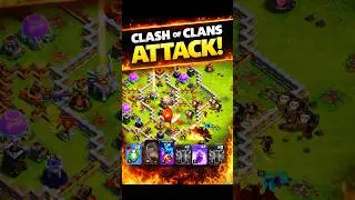 OP ATTACK ON CLASH ✔️OF CLANS#shotrs #coc