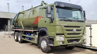 HOWO 6&times;4 vacuum tank truck | HOWO 20000 liters suction truck