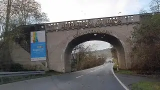 eine Fahrt durch Rüdesheim am Rhein