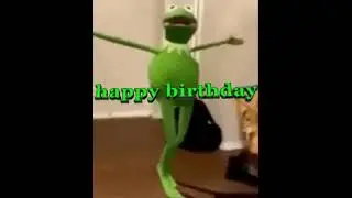 THE DANCING HAPPY BIRTHDAY FROG