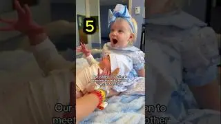 Очаровательные дети встречаются с новорожденным малышом 🥰🐣 Бесценные реакции #милыймалыш #детские...