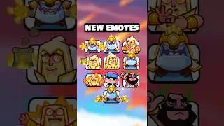 NEW CLASH ROYALE EMOTES‼️ SEASON 79 ✅