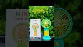 Mini rechargeable fan review Best portable fan 2025 #unboxing #video