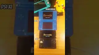Rayman ds(2005) speed comparison, Nintendo Dsi XL vs Nintendo 3ds