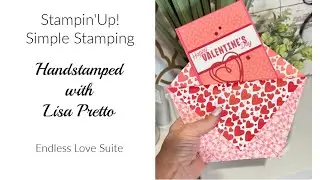 Simple Stamping Endless Love Valentine Card and Gift
