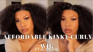 AFFORDABLE&NATURAL Kinky Curly Bob Wig #alipearlhair
