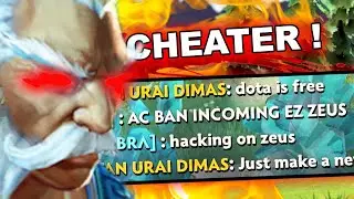 Dota 2 Читеры: ЗЕВС АВТО НИМБУС + МАПХАК!