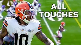 Quinshon Judkins Week 5 NFL Highlights | Every Run and Catch Vs Vikings