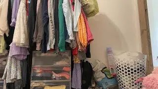Fold/Put Away my GIANT Laundry Basket With ME