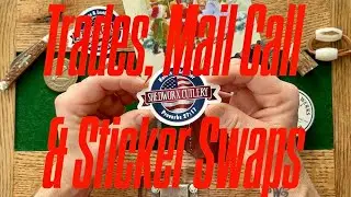 Trades Sticker Swap Mail Call C148 @ShedworxCutlery @warriorwerks @RedEyedPatriot