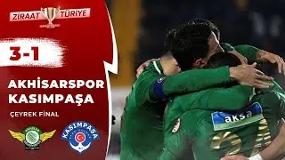 Akhisarspor 3-1 Kasımpaşa Maç Özeti (Ziraat Türkiye Kupası Çeyrek Final) 07.02.2019
