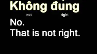 Vietnamese lesson 1 (northern accent)