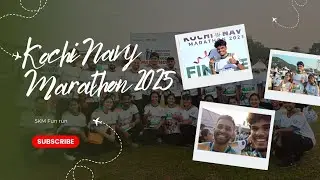 Kochi Navy Marathon 2025 Vlog 🏅👍🏼 #kochinavy #Marathon #vlog #kochinavymarathon