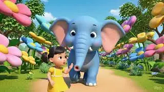 Haathi goomne chla | हाथी घूमे चला | @pidditoons