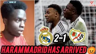 I CAN'T STAND HARAM MADRID FC😡(RANT!)|REAL MADRID 2-1 RAYO VALLECANO|LA LIGA REACTION!!
