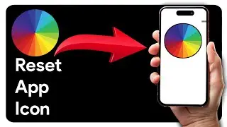 How To Change App Icon Color Back To Normal