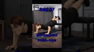 Day 27 of my 60 second Push up challenge