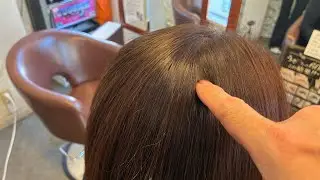 【和漢彩染ラグジュエル】lucとBB5で作るライトブラウン【自由が丘美容室13's hair】#和漢彩染 #じゅうさんずへあー#beautysalon 