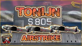 TONIJN 🛠️  Erstes Airstrike U-Boot! ☠️🛩️☠️ World of Warships ⚓