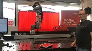 Vorführung und Erklärung der Linearfahrachse Move für den Cobot, Vergrößerung des Arbeitbereichs