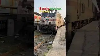 Bandra Terminus Railway station #shortsfeed #shorts