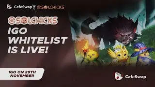 #97 [Whitelist] Hướng dẫn đăng k&yacute; Whitelist IGO Solchick tr&ecirc;n CafeSwap