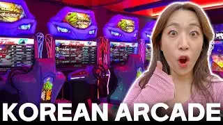 KOREAN ARCADE Game Center | South Korea vlog | Entertainment in Korea