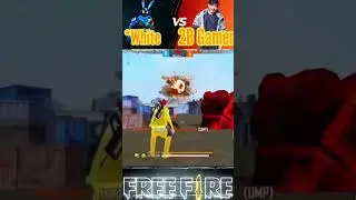 White 444 VS 2B Gamer 🔥🎯|| @WHITE444 #2BGAMER #shorts #short #today #viral