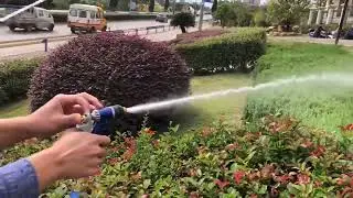 This high pressure water gun is an ideal for car vehicle cleaning and gardening watering can etc.