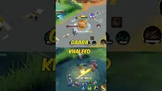 GAARA | KHALEED Jump: Assemble #shorts #jumpassemble #mobagames