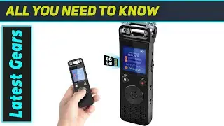 Best Digital Voice Recorder? 80GB Dictaphone Test & Overview