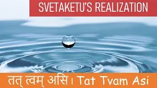 Svetaketu&rsquo;s realization - Uddalaka's wisdom - Tat Tvam Asi & Ekam Evadvitiyam