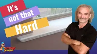 How to replace a window sill | ...and not break the window doing it!