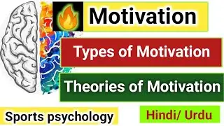 Motivation in psychology/Theories of Motivation/ Types of motivation  in Hindi /urdu.