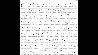 Credo 5 (V)  - Gregorian Chant