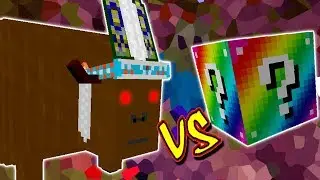 CHEFE BOIZÃO VS. LUCKY BLOCK RAINBOW (MINECRAFT LUCKY BLOCK CHALLENGE CHIEF THUNDERHOOVES)