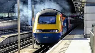 Trains at London St Pancras Int'l | 09/05/2018 - 4K HD