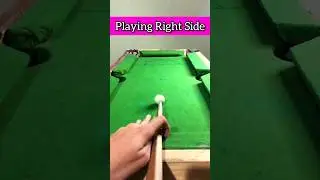 How To Play Sides #shorts #mini #pool #snooker #table #howto @Minisnookershorts
