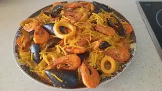 شهواته رمضان شعرية بي فواكه البحر طريقة تحضير رائعة والذيذ