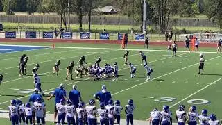 Jesse Bradley #1 Live Oak Eagles B-team just bullying the defense!