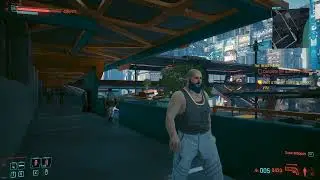 Cyberpunk 2077 - Ambience street scene