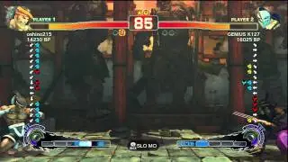 oshino215 (AD) vs. GENIUS K127 (VE)