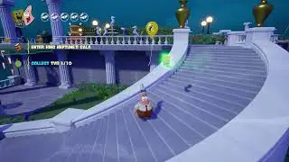 SpongeBob: Titans of the Tide Walkthrough Part 11: Neptune's Palace Garden