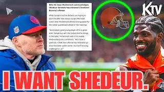 Sean McDermott WANTS to COACH Shedeur Sanders