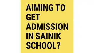 Sainik School Admission 2022| Online classes Sainik school entrance exam 2022| Class 6 and 9| AISSEE