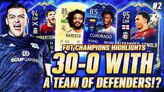 30-0 В FUT CHAMPIONS ТОЛЬКО С ЗАЩИТНИКАМИ!! Лучшие моменты и конструктор команд FIFA 20 Ultimate ...