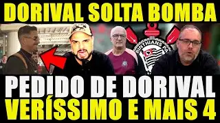 REFORÇOS URGENTE!!! DORIVAL SOLTA BOMBA | LUCAS VERÍSSIMO E MAIS 4 ....