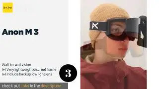 🌵6 Best Night Ski Goggles 2020