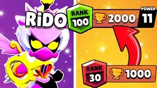 50 RÜTBE ÜSTÜ LİLY KASIYORUM / SOLO LİLY BRAWL STARS
